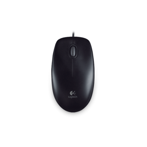 Logitech B100 Optical USB Mouse Black