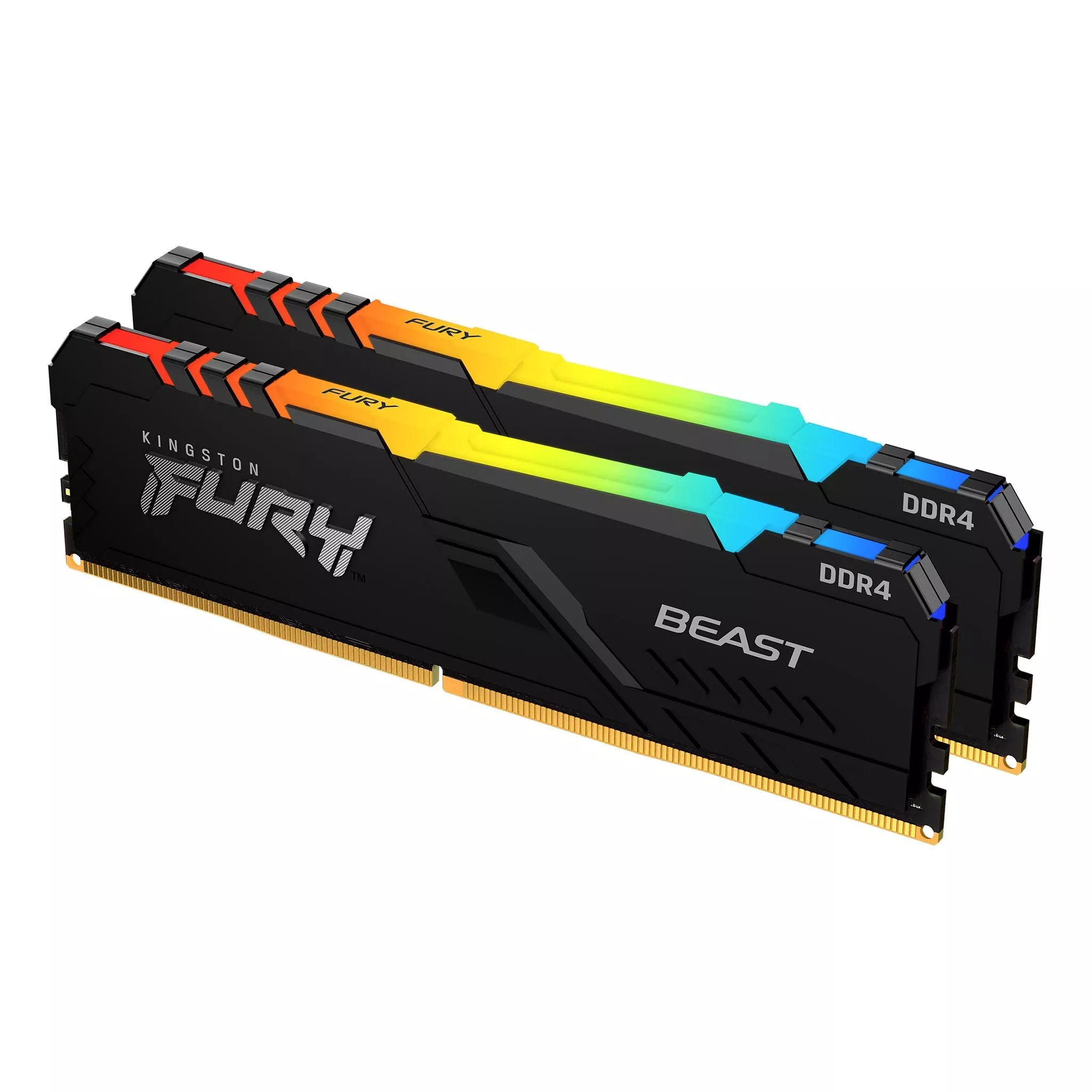 Kingston FURY Beast 16GB RGB DDR4 3200MHz Desktop RAM