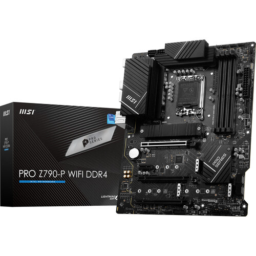 MSI PRO Z790-A WIFI DDR4 Intel 12th and 13th Gen ATX Motherboard