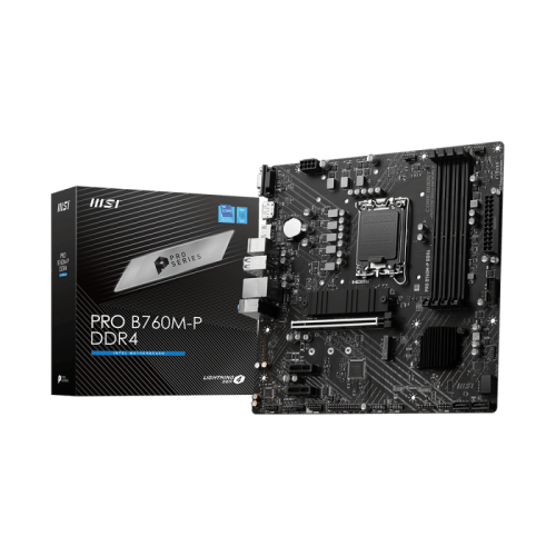 MSI PRO B760M-P DDR4 13th Gen & 12th Gen mATX Motherboard Price in Bangladesh