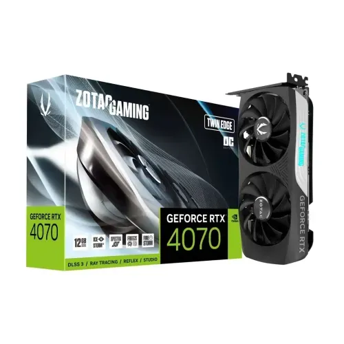 ZOTAC GAMING GeForce RTX 4070 Twin Edge 12 GDDR6X Graphics Card