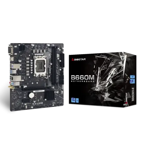 BIOSTAR B660MX-E 12th and 13th Gen Micro ATX Motherboard