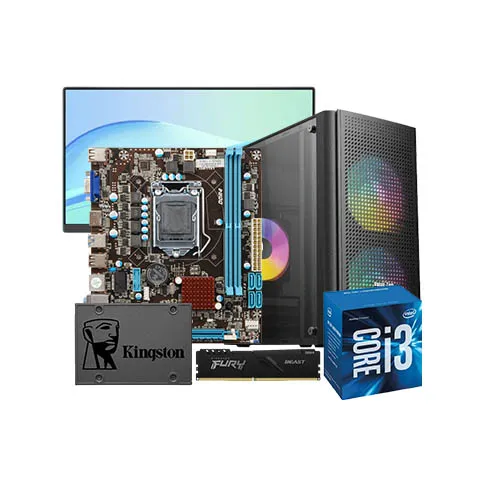 INTEL CORE I3-6100 ESONIC H110 8GB RAM 240GB SSD CORPORATE PC WITH 21.5 INCH MONITOR