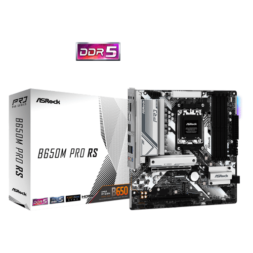 image of ASRock B650M Pro RS AMD Motherboard