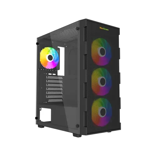 MaxGreen PS195-10-M Mid-Tower ATX Gaming Casing