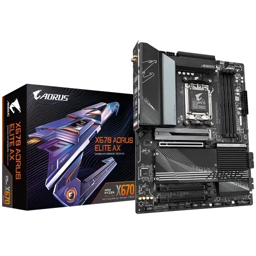 GIGABYTE X670 AORUS ELITE AX DDR5 AMD ATX Motherboard